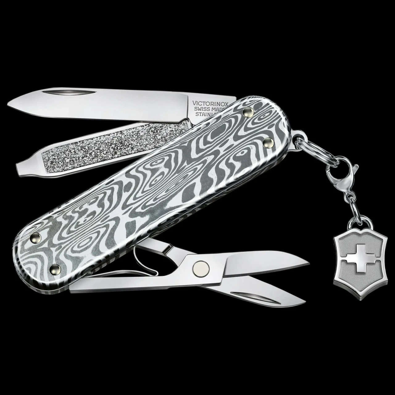 Victorinox Classic SD Brilliant Damascus 1 Victorinox Classic SD Brilliant Damascus