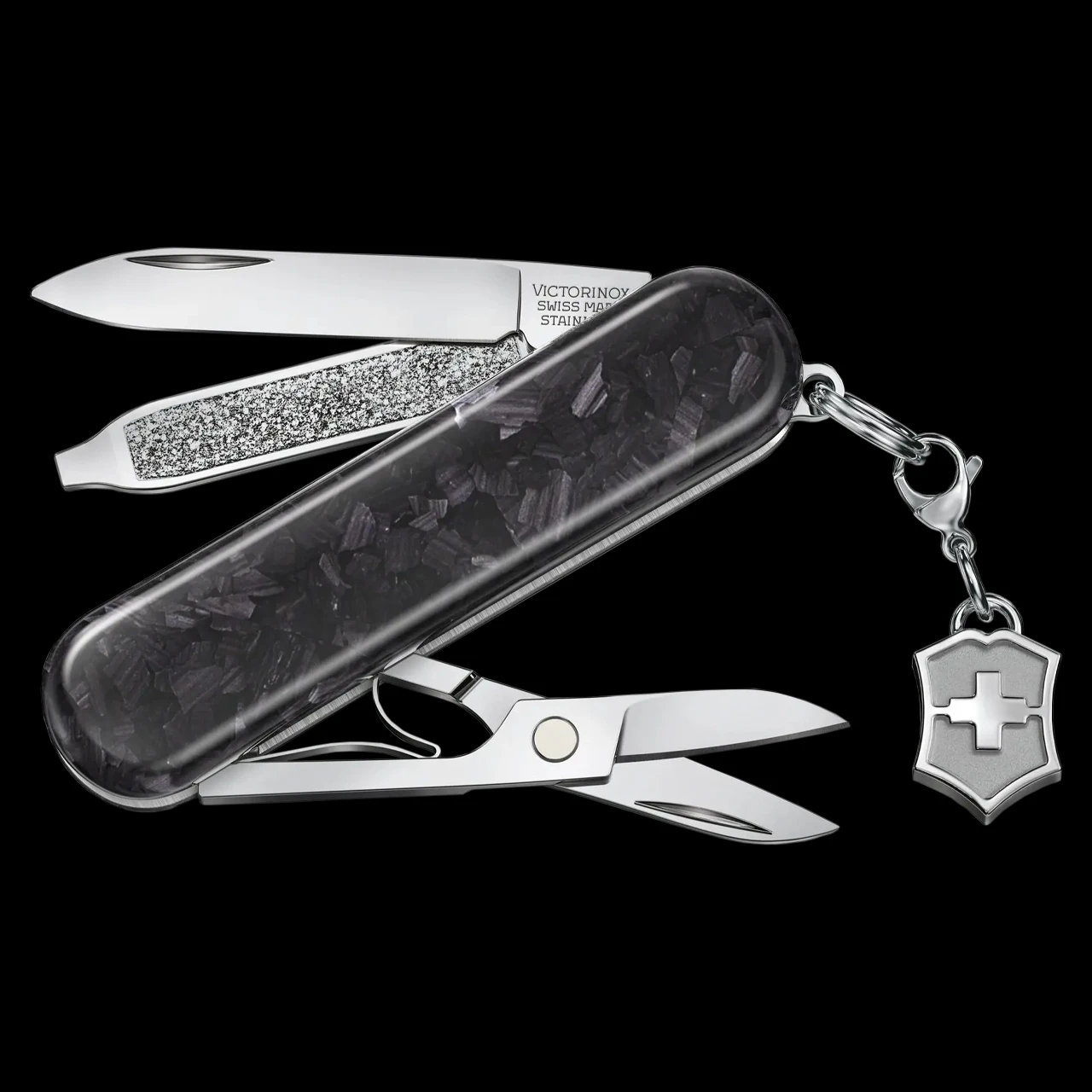 Victorinox Classic SD Brilliant Carbon 4 Victorinox Classic SD Brilliant Carbon - Image 4