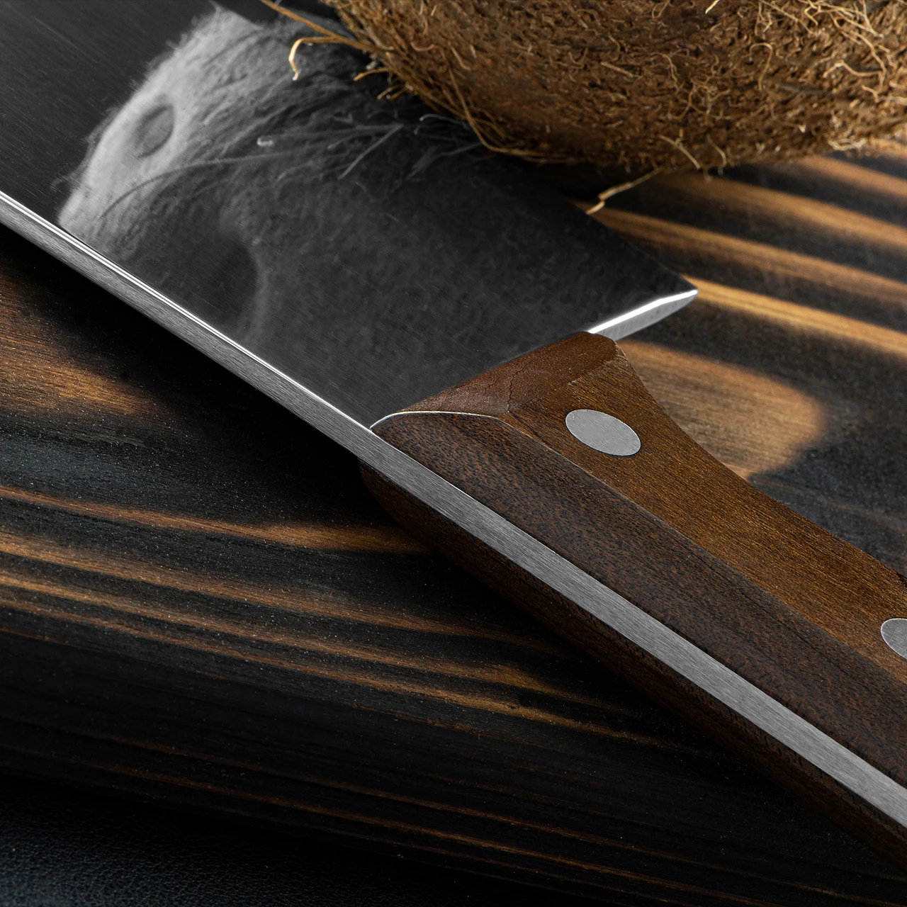 Victorinox Wood Kitchen Cleaver Maple 3 Victorinox Wood Kitchen Cleaver Maple - Image 3