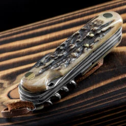 Fox Multipurpose Pocket Knife Stag 8 13 Fox Multipurpose Pocket Knife Stag 8 -Knives Shop FOX 2268 SCE.1 95964.1678276555