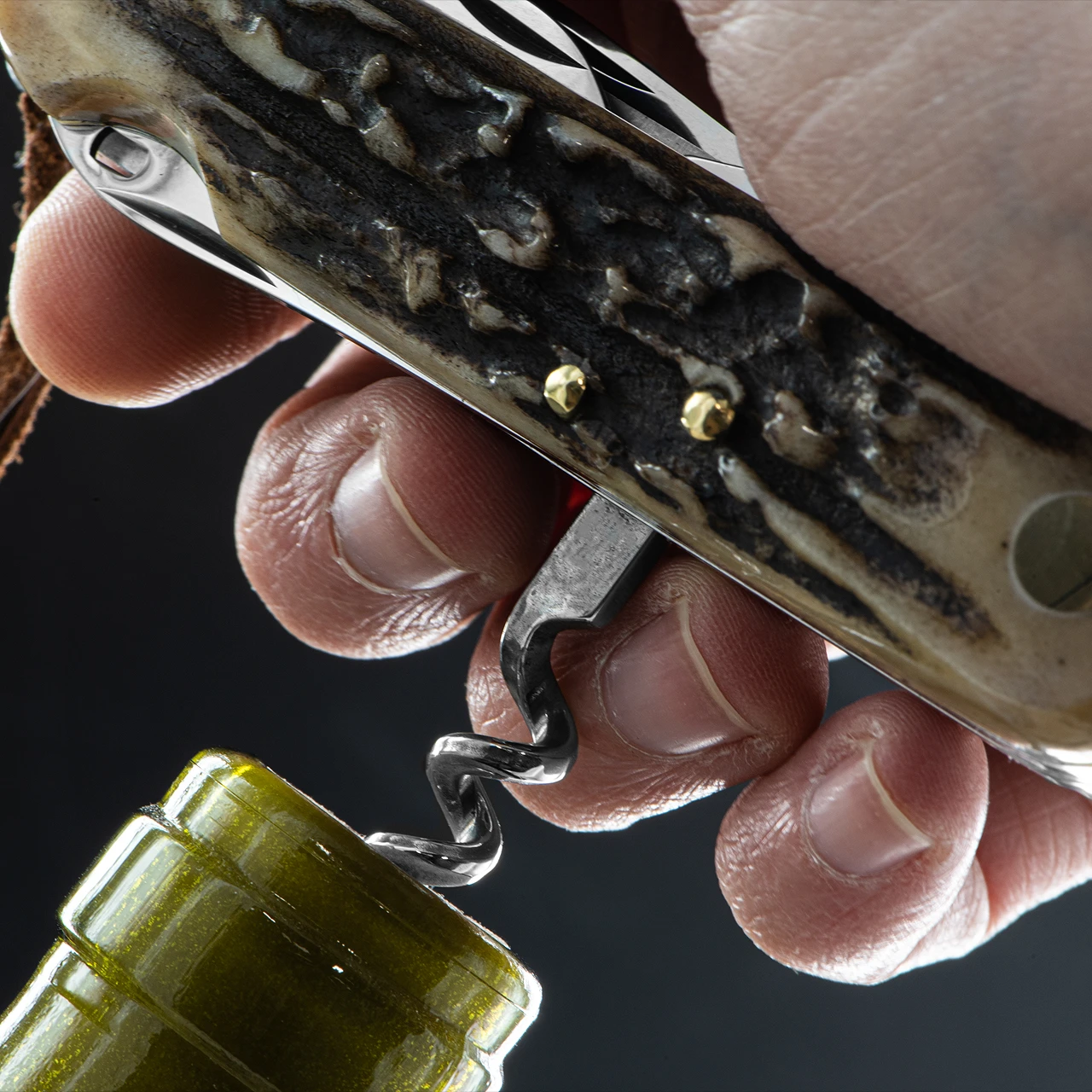 Fox Multipurpose Pocket Knife Stag 8 5 Fox Multipurpose Pocket Knife Stag 8 - Image 5