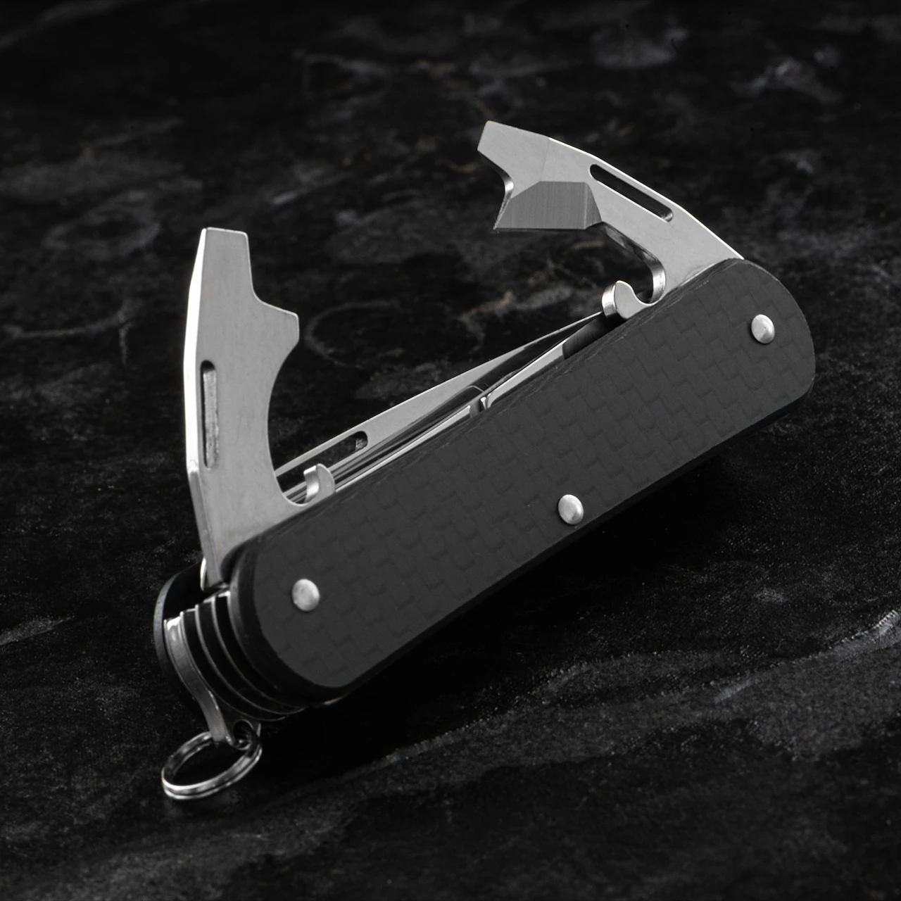 Fox Vulpis 5 Carbon Fibre Penknife 7 Fox Vulpis 5 Carbon Fibre Penknife - Image 7