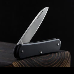 Fox Vulpis 1 Aluminium Penknife 17 Fox Vulpis 1 Aluminium Penknife -Knives Shop FOX FX VP130BK4det6 51331.1686582623