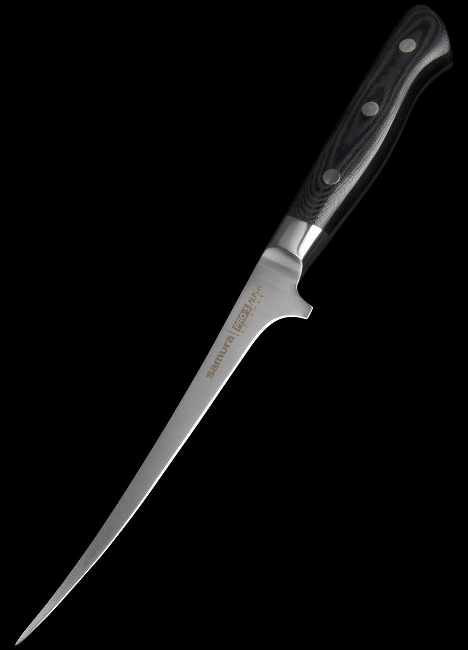 Samura Pro-S Fillet Small Kitchen Knife 3 Samura Pro-S Fillet Small Kitchen Knife - Image 3