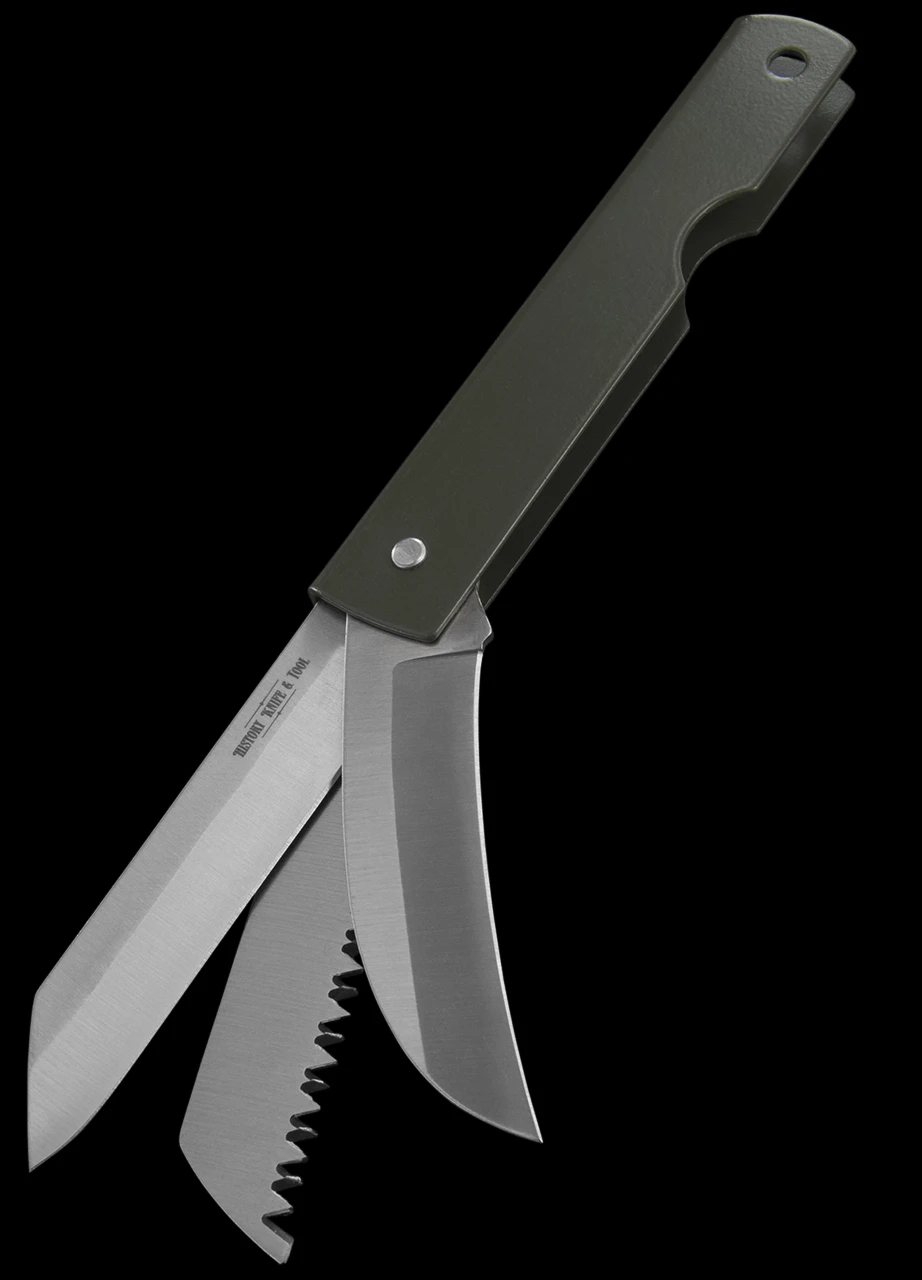 Boker History Knife Japanese Army Pen Knife Saw And Hawkbill 2 Boker History Knife Japanese Army Pen Knife Saw And Hawkbill - Image 2