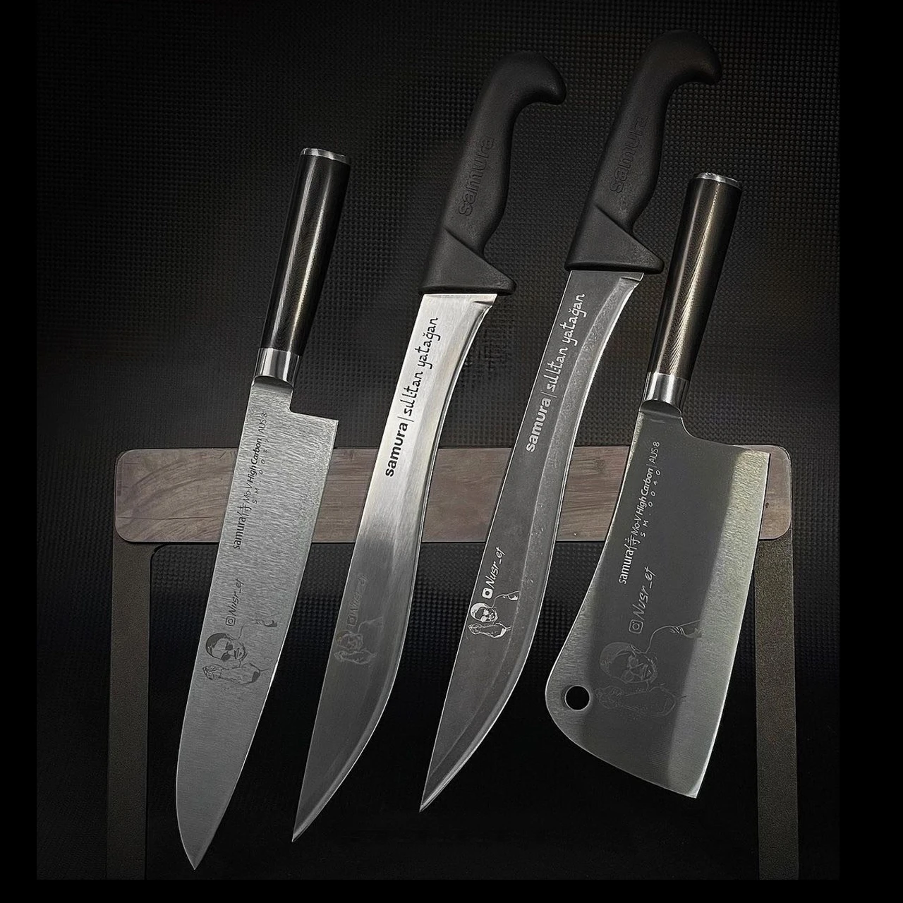 Samura "The Road Block" Knife Holder 4 Samura "The Road Block" Knife Holder - Image 4