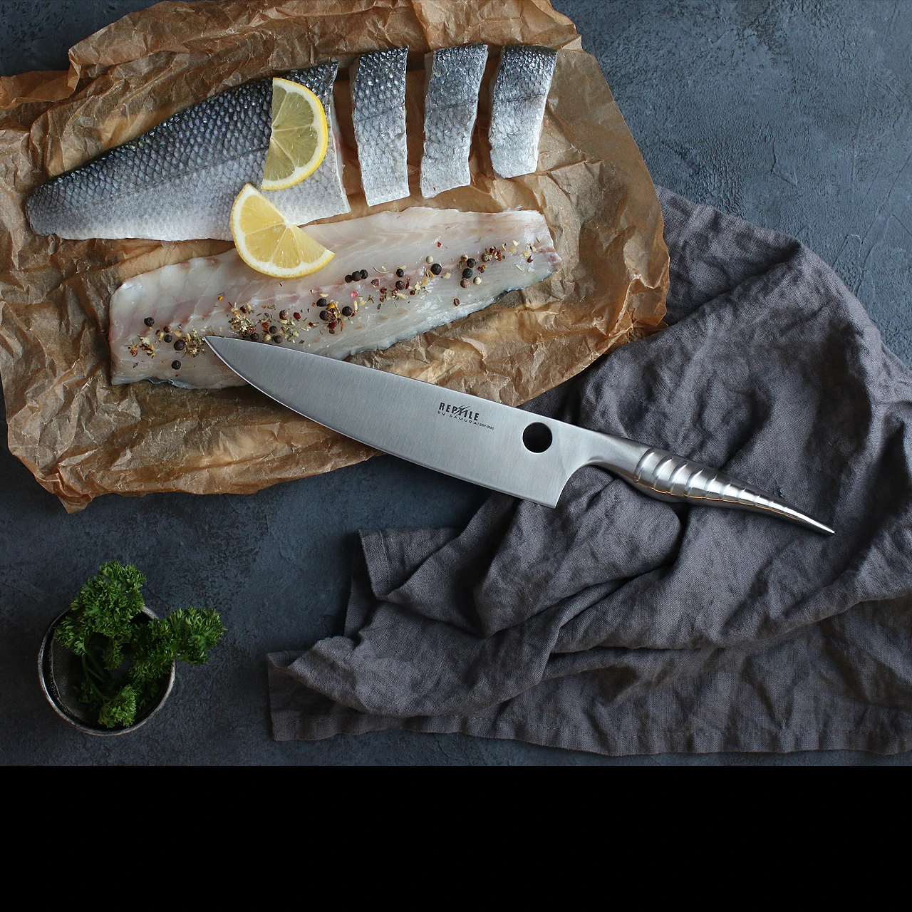 Samura Reptile 3-Piece Knife Set 2 Samura Reptile 3-Piece Knife Set - Image 2