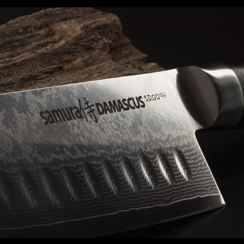 Samura Damascus Santoku 3 Samura Damascus Santoku - Image 3